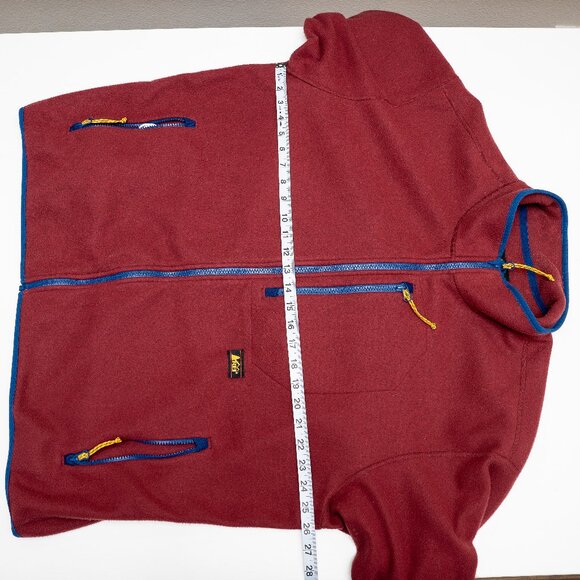 REI Red Fleece XL - Picture 3 of 7